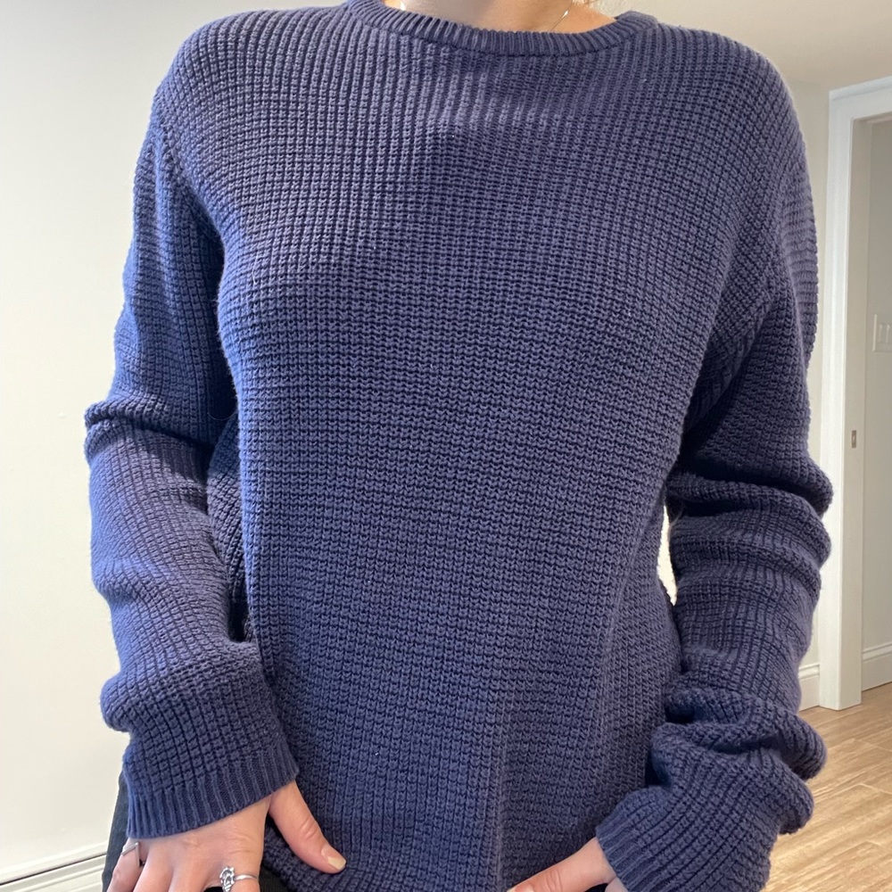Navy Sweater
